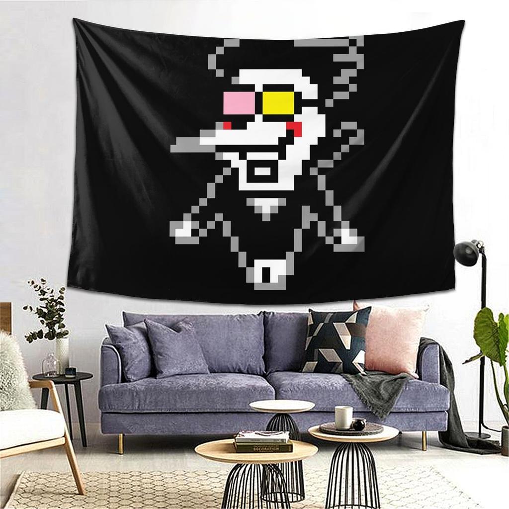 Deltarune Chapter Spamto Arazzo Decorazione Arte Tappeti Estetici per Soggiorno Camera da Letto Casa Tessuto da Parete Appeso a Parete