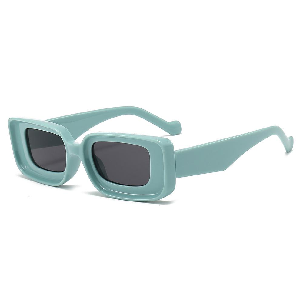 European and American New Sunglasses Women's Personalized Fashion Square Sunglasses Men's Concave High-end Trendy Glasses