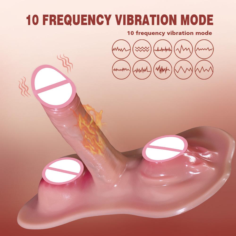 Remote Control Rechargeable Saddle Mat Simulation Dildo Female Masturbator Adult Toy