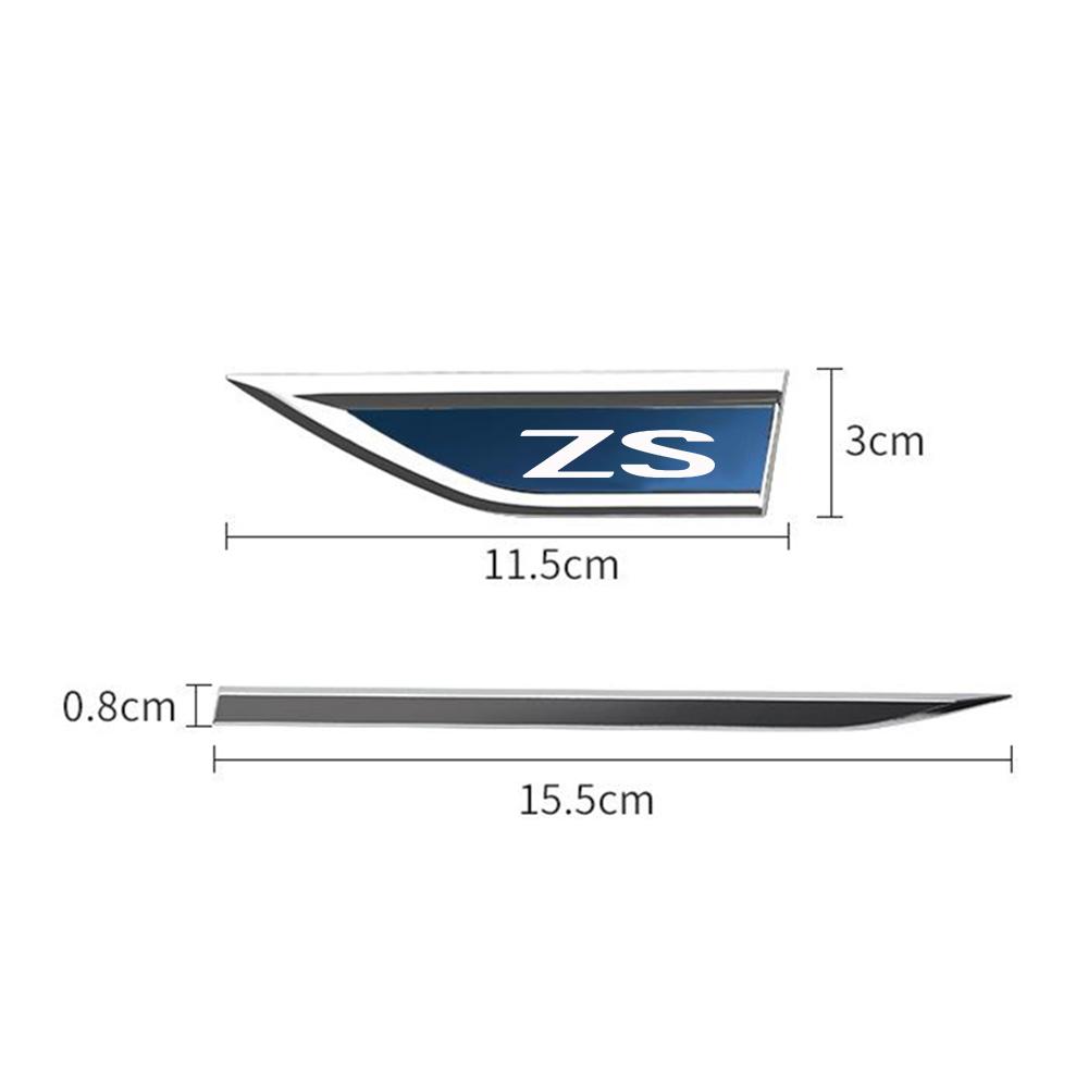 Car Door Fender Side Blade Badge Car Body Protective Anti Scratch Decal For MG TF Trophy VS Xpower ZR ZS ZT HS MG3 MG4 MG6 MG7 UU333