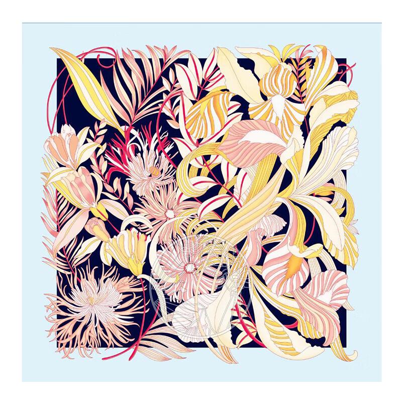 ITARORA Aurora Silk Scarf & Hand Cream Gift Set