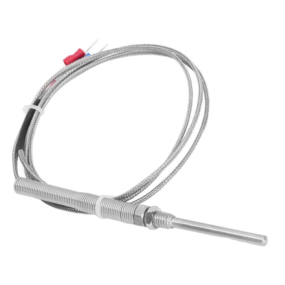 5x50mm M8 Probe Temperature Sensor with Insulation Thermocouple Sensor  Precision Mounting