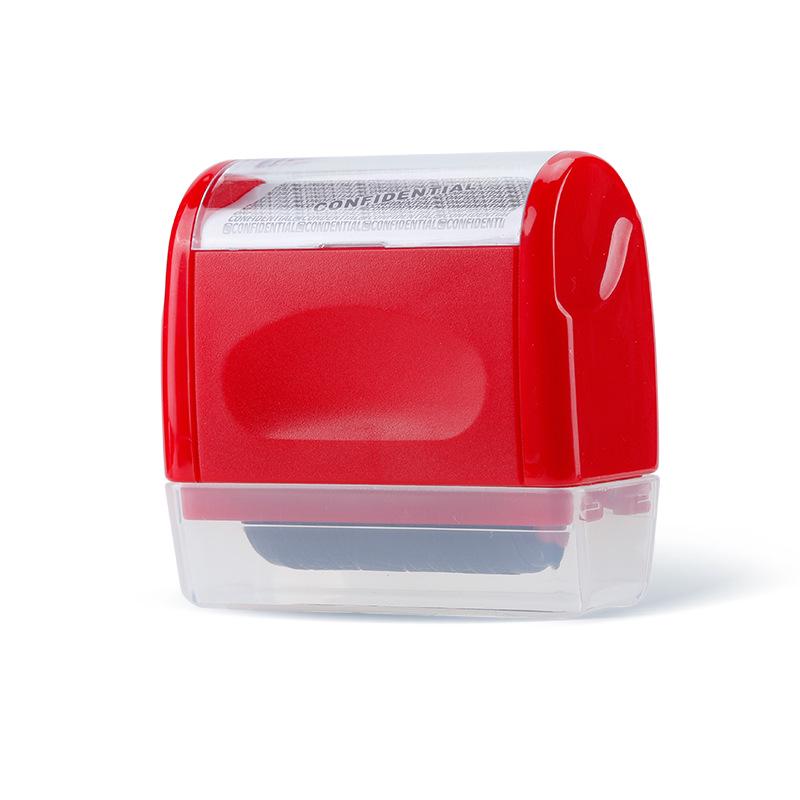 Gibberish Confidential Information Smearing Privacy Protection Stamp