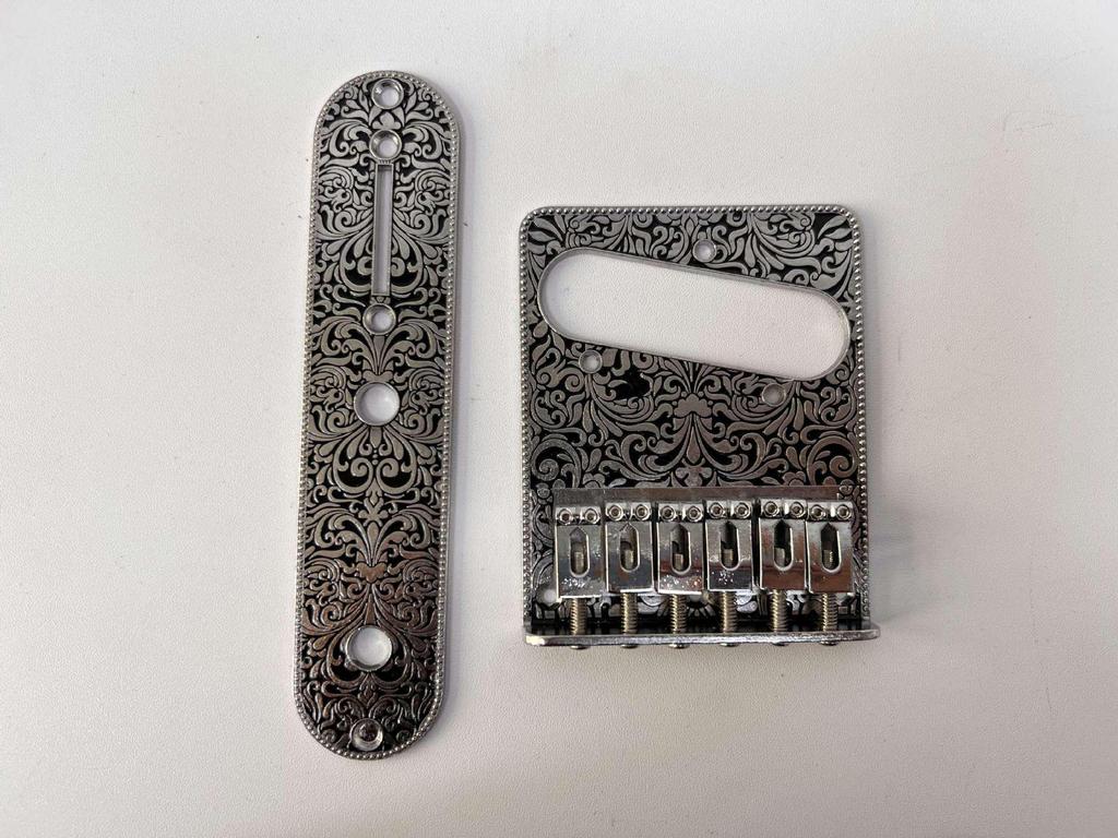 High-Grade TL Electric Guitar Carved Roller Bridge