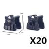 Military MOC Soldier Figure MOC Building Blocks Special Forces Accessory Alpha Helmet Vest Backpack Belt Kit Mini Toy Gifts K127