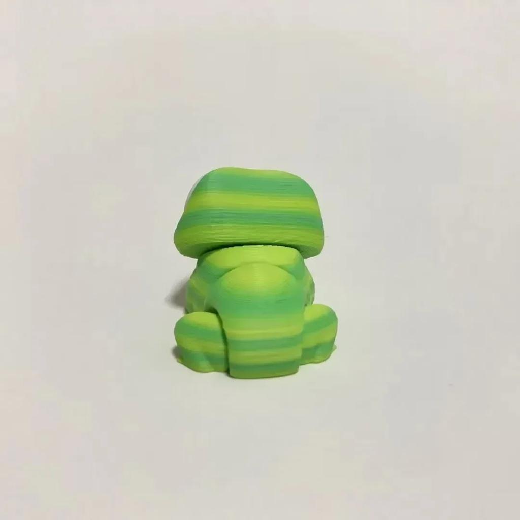 3D Printed Frog Car Ornaments With Realistic Colorful Color-changing Eyes - Perfect For Car Dashboard, Artist Desktop Decoration