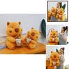 Adorable Q Version Capybara Plush Toy For Cozy Comforting Cuddle Pillow