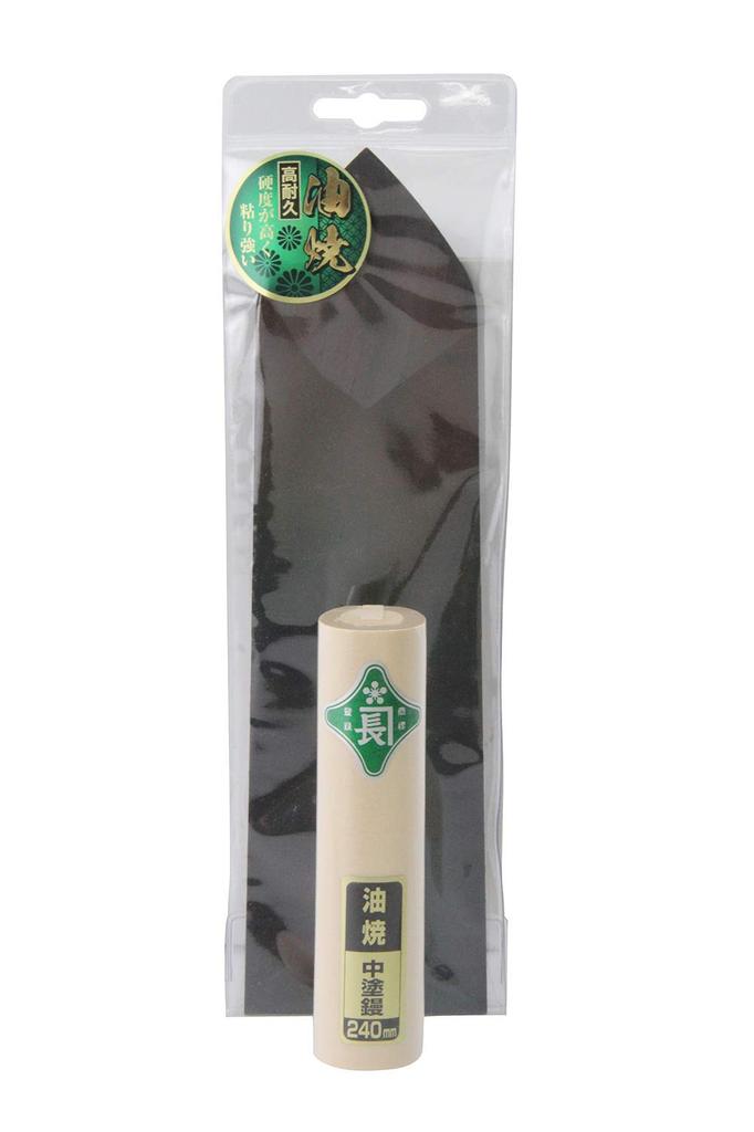 Midoricho Coating for Applying Oil-Tempered Trowel, 240mm, 1.2mm Thick, Mortar, Etc.