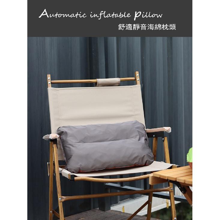 

Factory Wholesale Automatic Inflatable Pillow Outdoor Camping Pillow Mute Portable Heavy300gEasy Storage Comfortable
