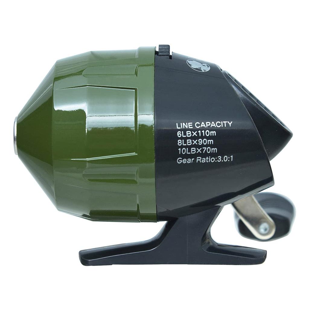 Turing Monkey Ranger Spincast Dark Green Line Capacity 6LB/110m, 8LB/90m, 10LB/70m