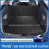 Tesla Model Y Rear Seat Backrest Pad - Trunk Anti-Kick Accessory