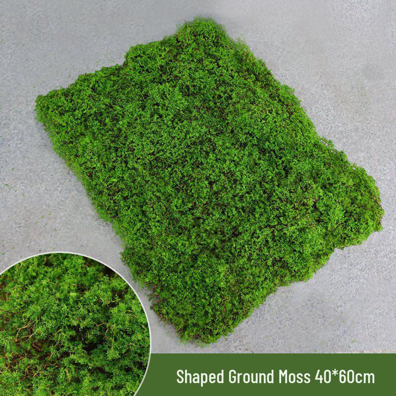 Bionic Artificial Moss Turf Micro Landscape Ornaments for Bonsai and Potted Plant Landscaping