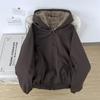 Men's Reversible Fur Parka 2026: Winter Cotton Jacket, Lazy Style, Thickened Outerwear.