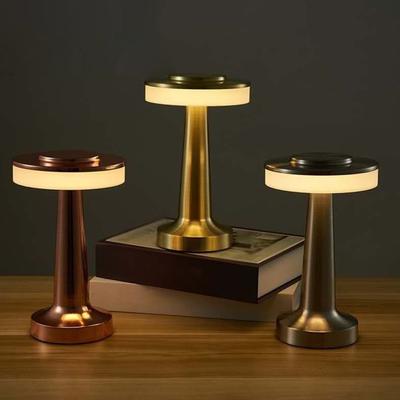1PC Retro Led Table Lamp Usb Rechargeable Infinitely Dimmable Night Light Camping Light Suitable for Bar Lampbedroom Ambient Light