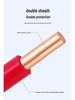 Jinlianyu WDZB-BYJ(F) Low Smoke Halogen-Free Insulated Wire: Eco-Friendly Pure Copper Core Single-Strand Hard Wire for Home Improvement