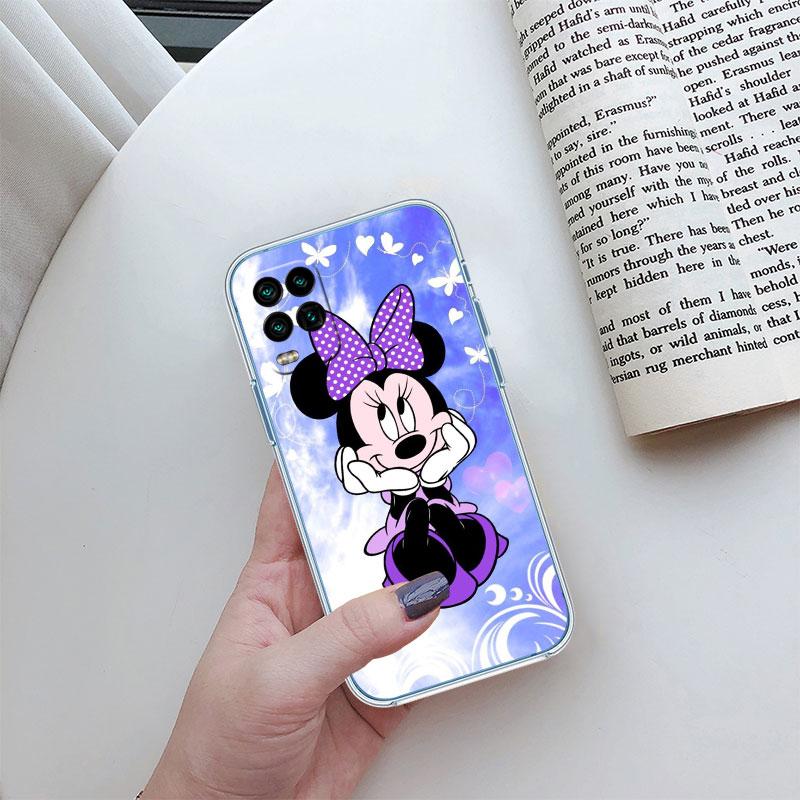 Mickey Minnie Mouse Transparent Phone Case for Motorola Moto G10 G20 G30 G31 G32 G34 G35 G41 G42 G50 G51 G52 G55 G60 G60S