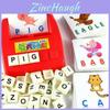 Colorful Early Learning Alphabet Spelling Toy To Enhance Memory And Intelligence