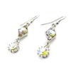 Les Trésors De Lily [A5187] - White 'Crystal Treats' Earrings