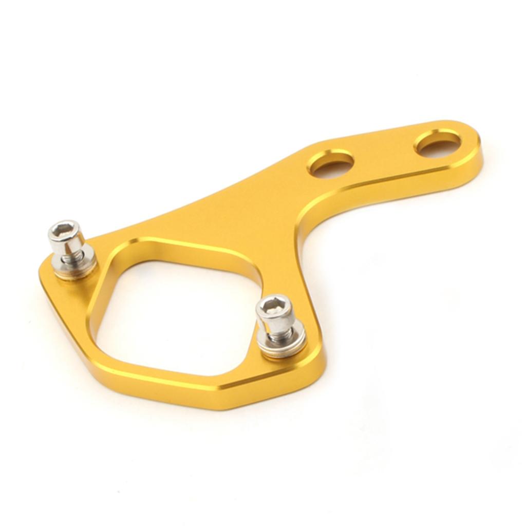 Ignition Key Relocation Bracket Gold For Tr Bonneville Scrambler T100 01-15
