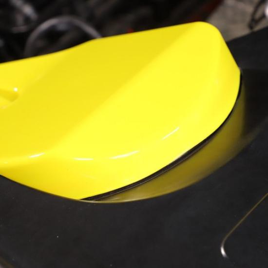 For Corvette C8  ABS Yellow Engine Bay Shock protection Panel Cover Trim