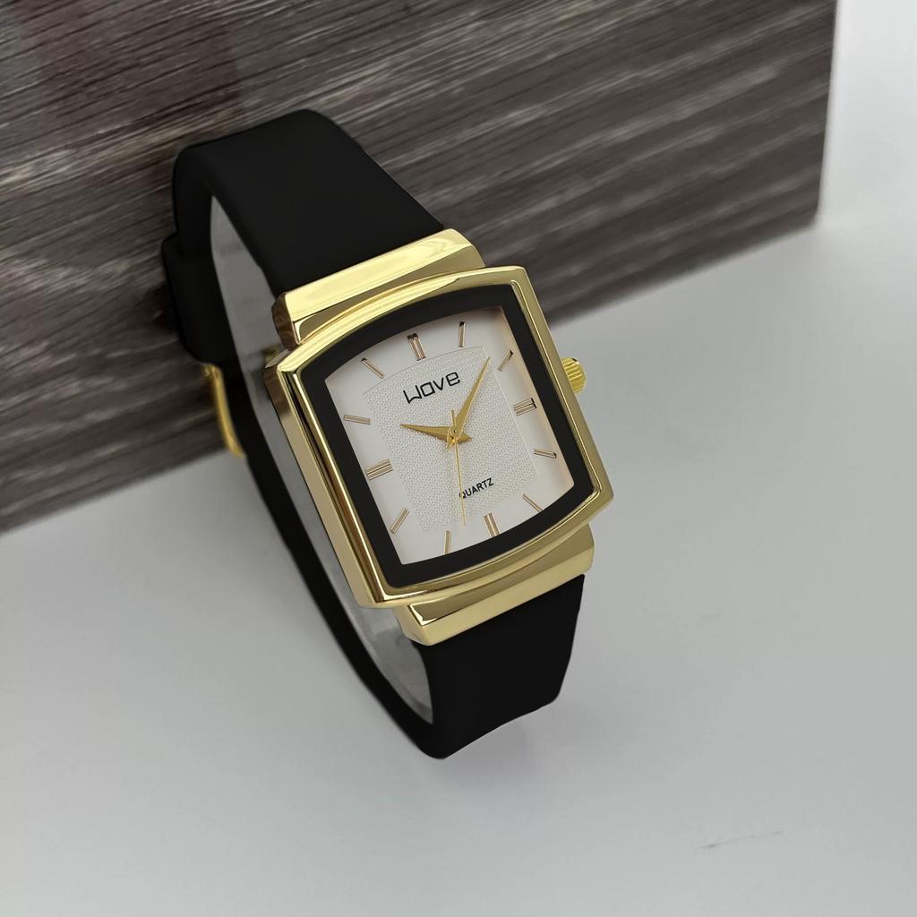 Quadratische Uhr Mode Retro Lässig Damen Uhr Römische Skala Mit Herren Quarz Uhr