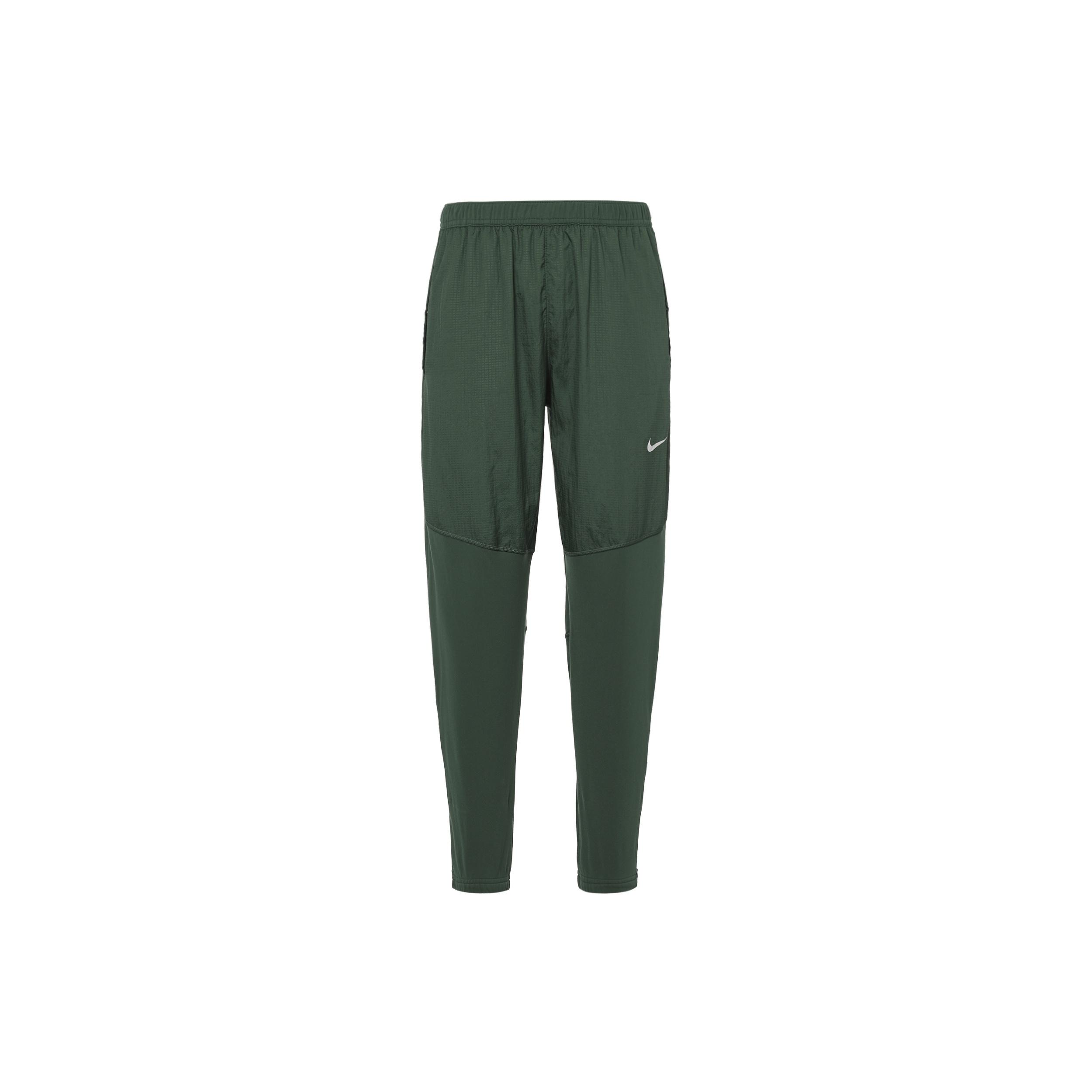 Nike Essential Fleece Running Sports Long Pants Green Men s CU5519-397 L