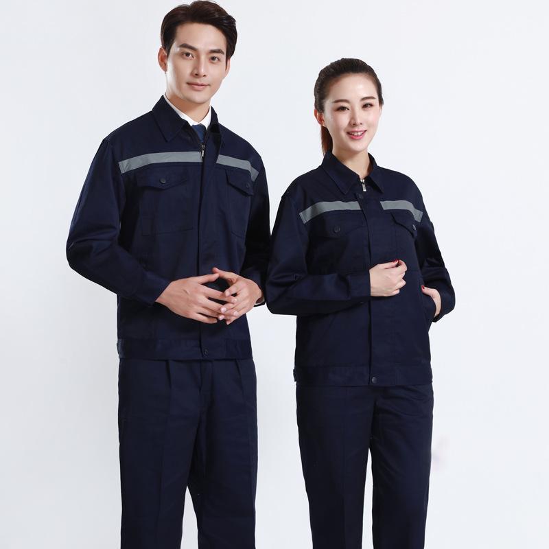 Customizable Autumn/Winter Workwear Jacket with Logo for Auto Repair Workshop