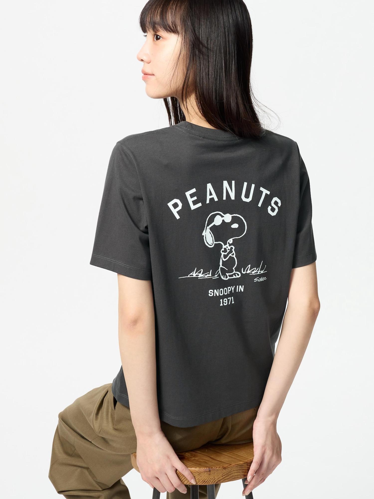 

Uniqlo Япония PeanUts Ut 08 DARK GRAY/XS