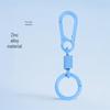 Colored Enterprise Zinc Alloy Keychain for Promotions