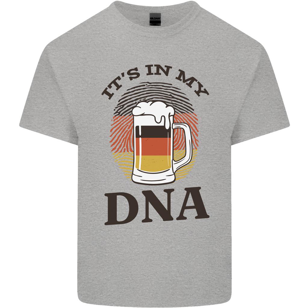 GerUnisex Beer Its In My DNA Funny GerUnisexy Unisexs Light Cotton TShirt