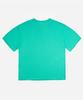 Nodi Cotton 30S Round Neck Crop Tee Mint