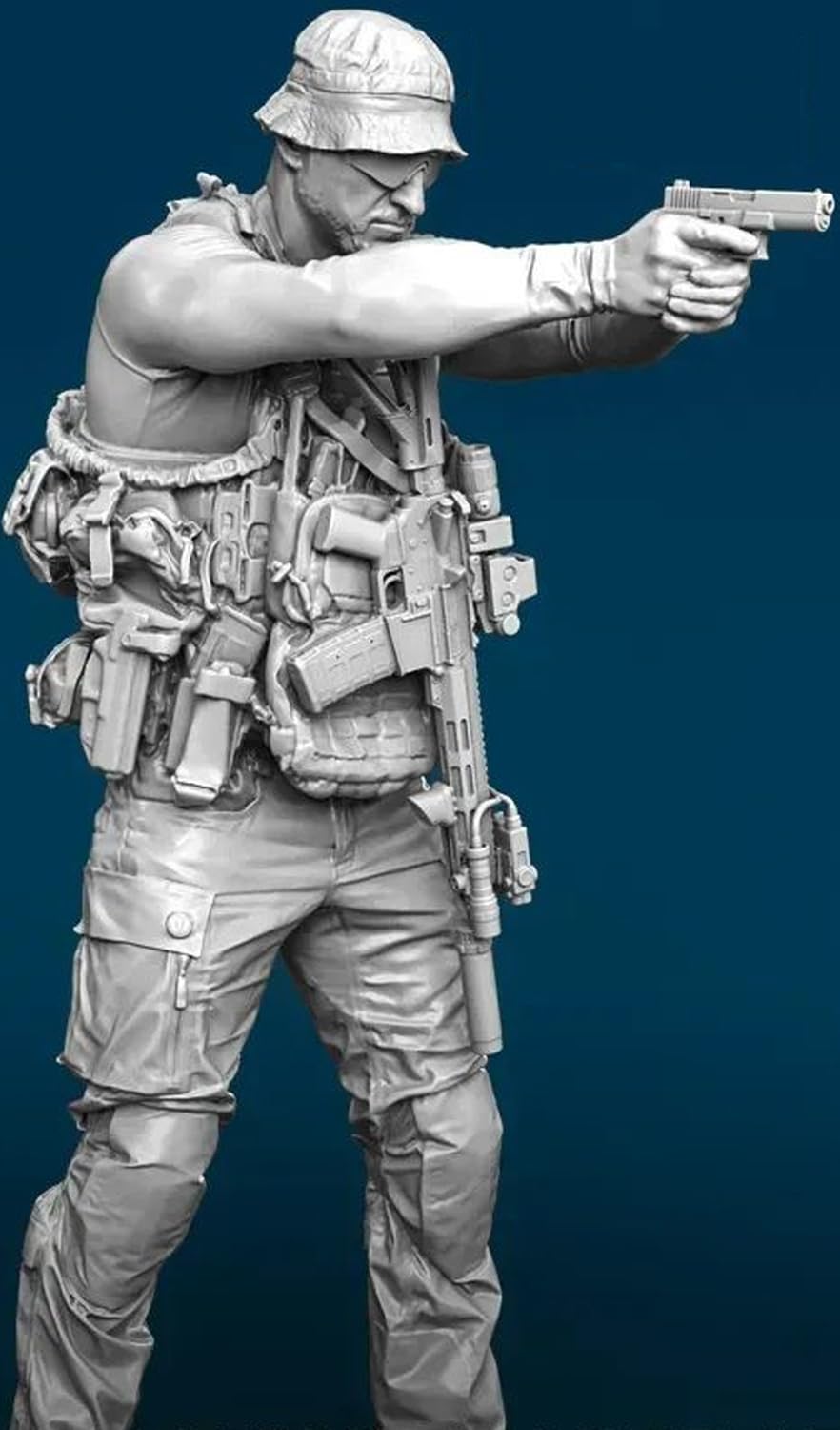 

Sparach Ukrainian Special Forces Pladzhat Resin Kit SPU23872 1/72 (person)