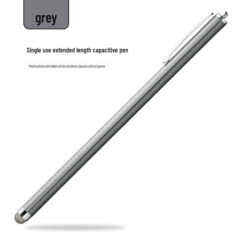 Universal Metal Capacitive Touch Pen with Replaceable Cloth Tip for Android & iOS
