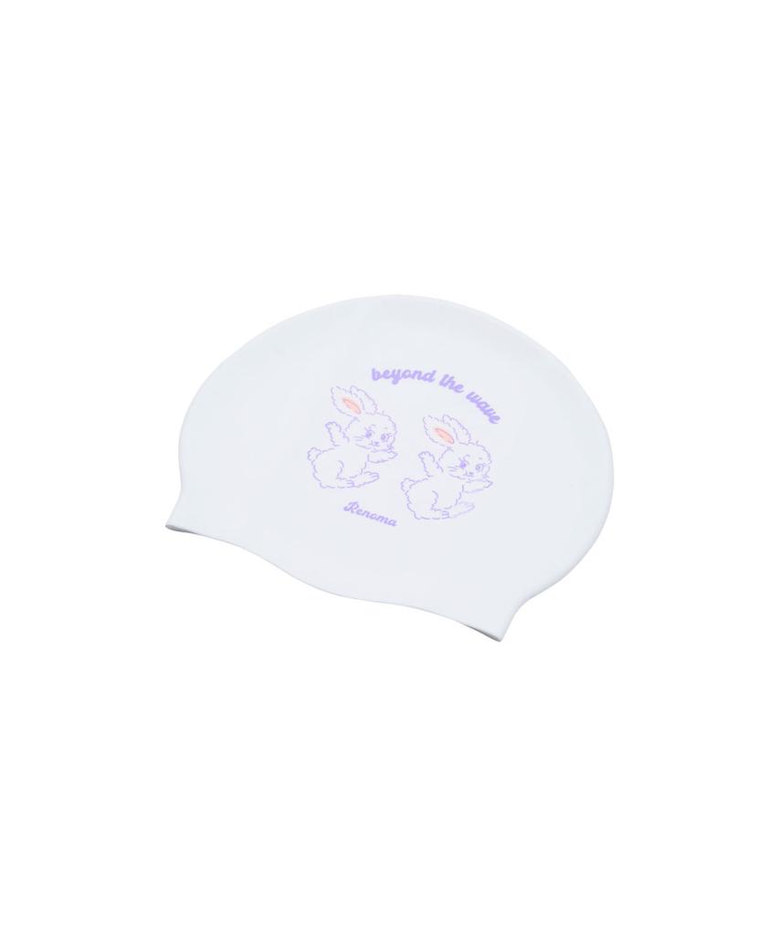 Lenomasuyeongbog Adult Bernese Silicone Swim Cap White Ro-Rc2E405-Wh
