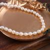 1String, Fashion Women's Natural Freshwater Pearls, 6-7 Mm, Nuclear Baroque Pearl Beads for DIY Necklaces, Bracelets Accessories, Jewelry Making 36cm