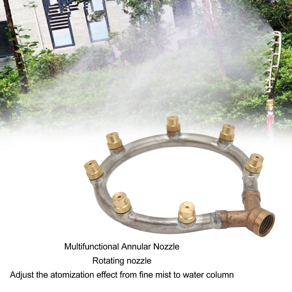 Stainless Steel, Copper Atomizing Nozzle M14x1.5 Mm Female Thread Irrigation Nozzle  Plant Watering