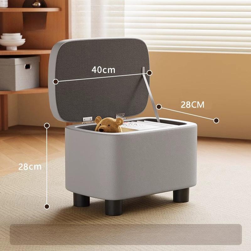 Multi Functional Stool Shoe Changing Chair Simple Modern Storage Stool Multifunctional Living Room Coffee Table Sofa Footstool