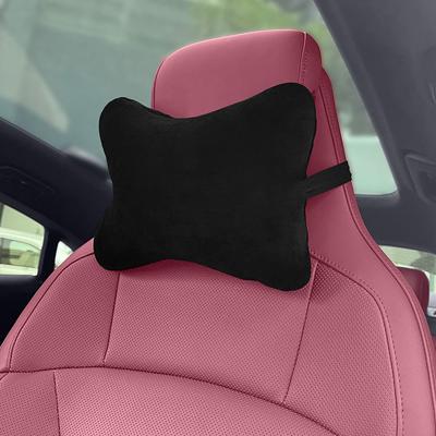 Uniwersalny zagłówek poduszki pod szyję akcesoria samochodowe do Skoda Tesla Seat VW Golf Volvo Suzuki Smart Subaru Ssangyong SAAB