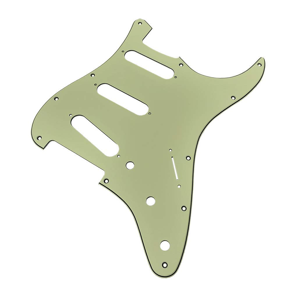 

YJB PARTS ST Strat Pickguard мятно-зеленый 3-слойный дюймовый Сделано в Японии STD/70