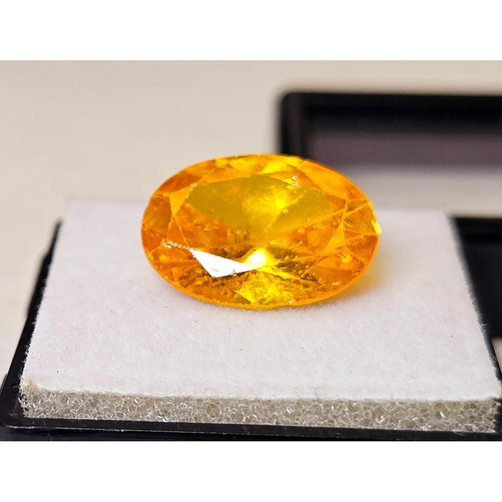 Oval Cut Natural Yellow Zircon 6-7 Ct Fabulous Certified Loose Gemstone