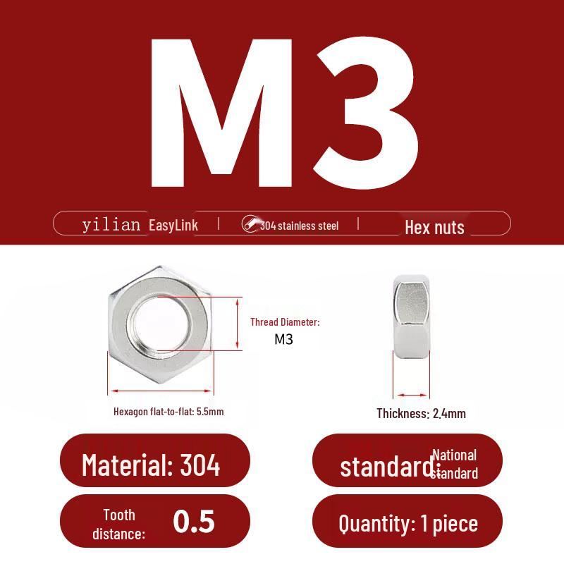 ISO7380 Stainless Steel Hex Drive Dome Head Screws - M2 to M16