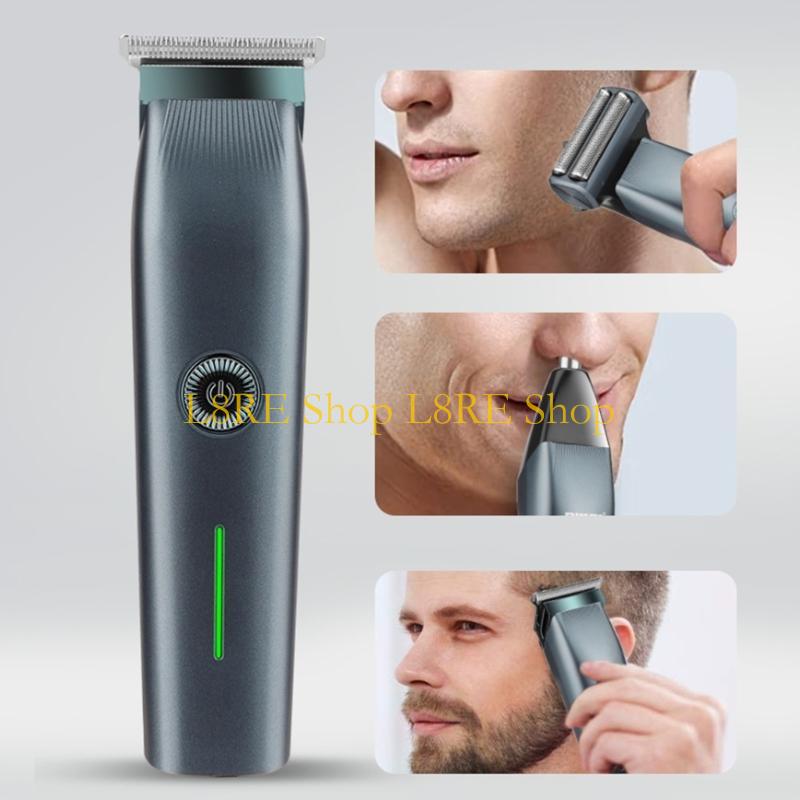 L8RE Hair Clippers Men Professional Beard Trimmer Cordless Electric Hair Clippers Exquisite Outline Smooth Trimmer