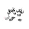 10pcs/lot Stainless Steel End Tip Cap Fit 2-10mm Tassel Leather Cord End Crimp Caps For DIY Jewelry Making Bracelet Accessories