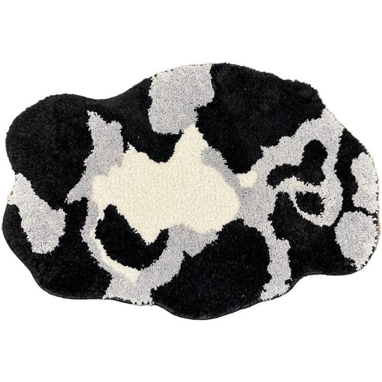 Living Room Irregular Carpet Thickened Coffee Table Mat Stain Resistant Bedside Carpet In Bedroom