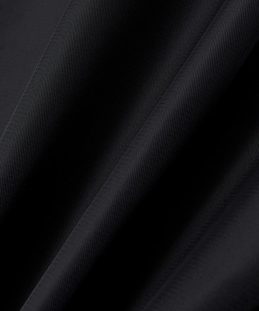 Die Anti-Plattform Gepolsterte Crop Fliegerjacke (Schwarz)