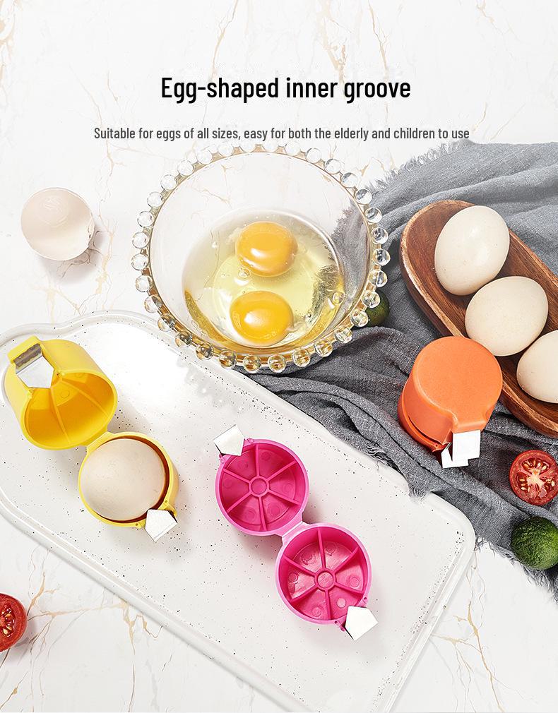 Kompaktní šlehač vajec a otvírák skořápek pro kuchyň