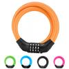 [Fieekty] Bicycle Lock Key Dial Wire Bike Lock Length 600mm