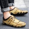 Men's Octopus Low-Top Leather Loafers: Korean Style Breathable Slip-On Driving Shoes