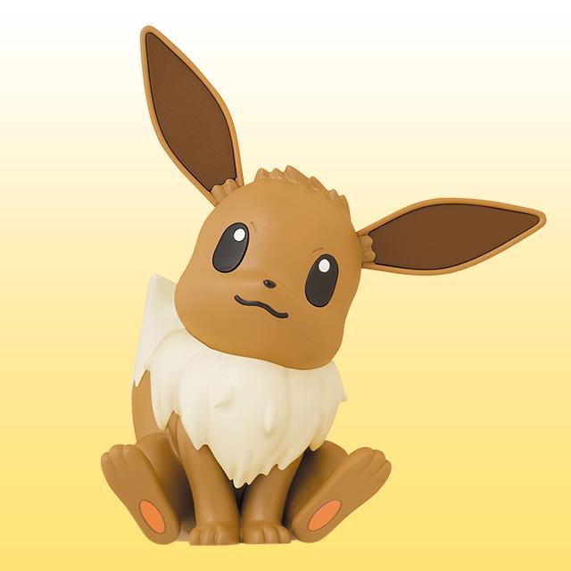 [Bandai] Bandai PokePla Collection QUICK!! 04 Eevee Plastic Model Kit