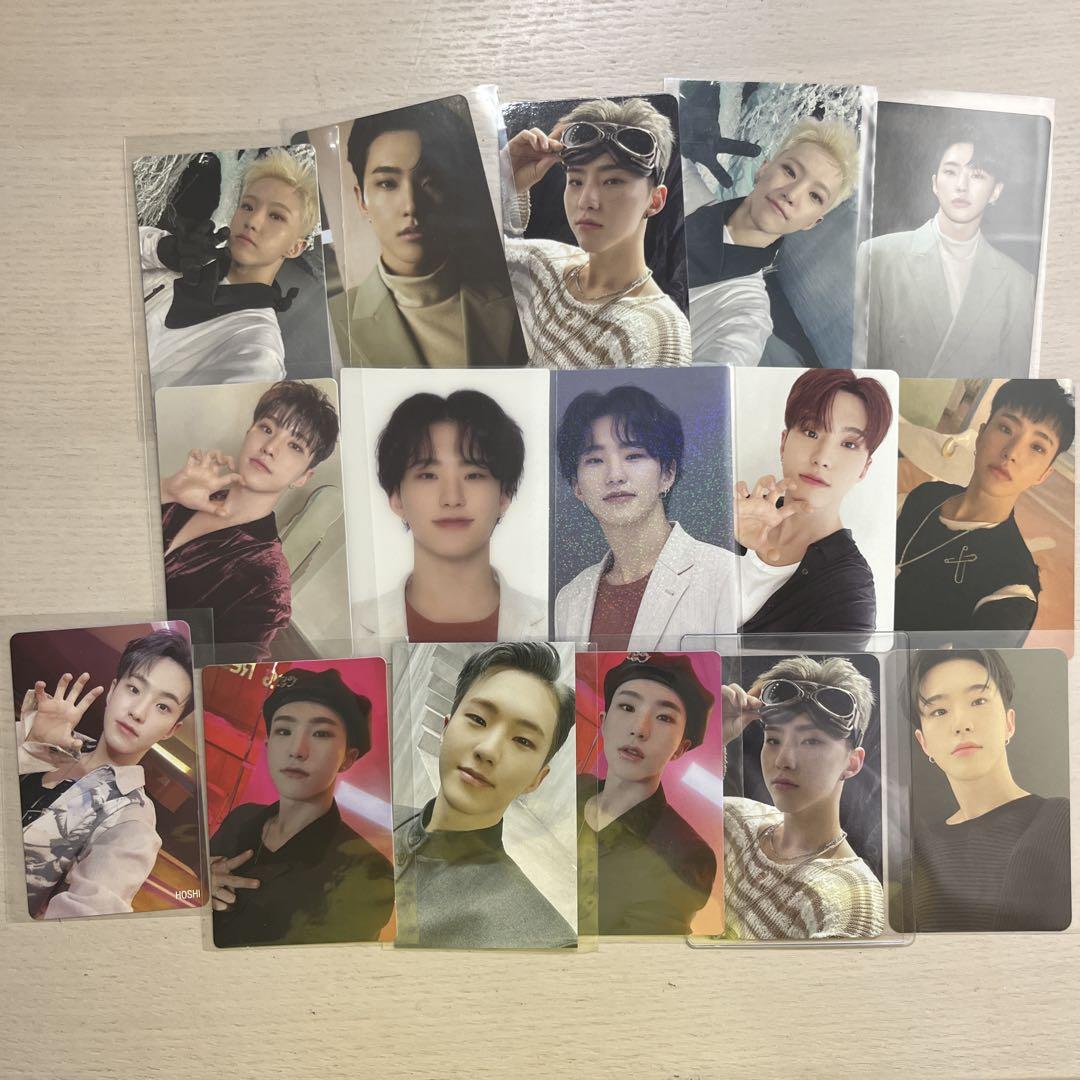

[USED] SEVENTEEN Hoshi trading cards available for individual sale